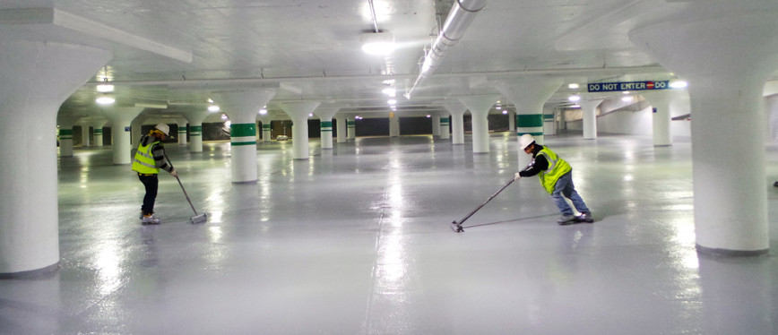 Parking Garage Traffic Coating, Traffic Bearing Membrane, Excellent Contractor